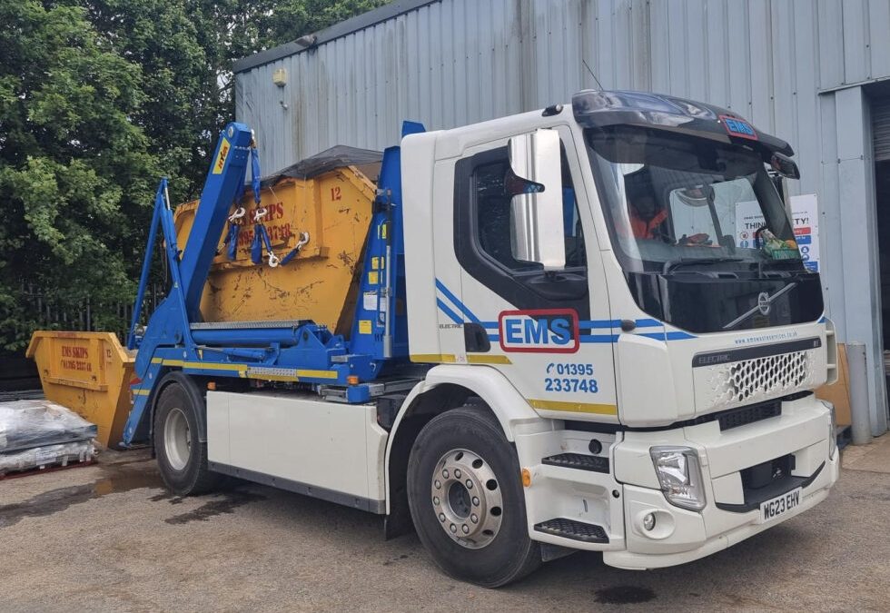 EMS take a skip into the future with new Volvo FE Electric